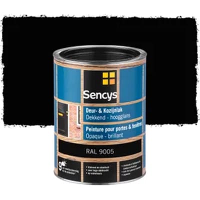Sencys Deur- En Kozijnlak Hooglans Ral9005 2,5l