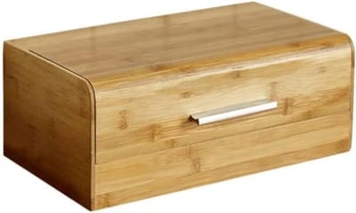 Brooddoos Boerderijstijl - Broodtrommel Keuken - Bakken Vers Houden - Stijlvolle Keukenopslag - 35x20x14cm