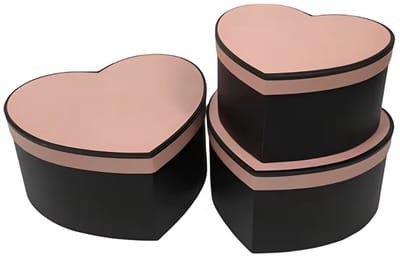 Luxe Hartvormige Cadeaudoos – S 19.5*17*10.5 cm - Roze - Elegant & Herbruikbaar – Geschenk Doos voor Sieraden, Chocolade of Valentijnscadeau