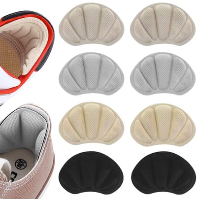 8 paar zelfklevende hielkussens voor schoenen, antislip sporthielkussens, hielkussens tegen blaren en schuren.