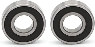 Wiellagers Set - Vooras Lagers - Voertuig Onderhoud - Stofwerende Afdichtingen - 2 x 17x40x12 mm - Metaal