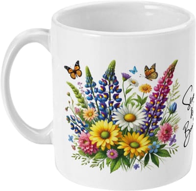 Mok | Bloemen - Strong & Beautiful | 325ml