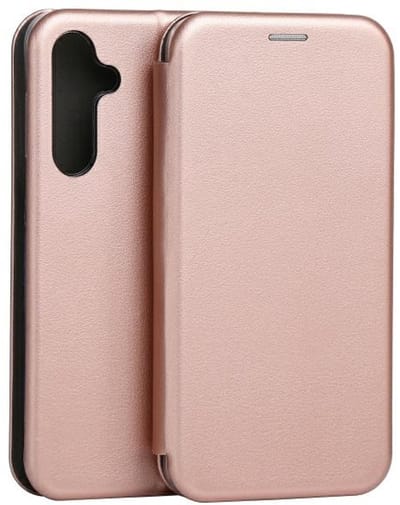 Beline Magnetic - Boektype Hoes - Rood Goud - Synteetische Leren Bekleding - Compatibel met Samsung Galaxy M35