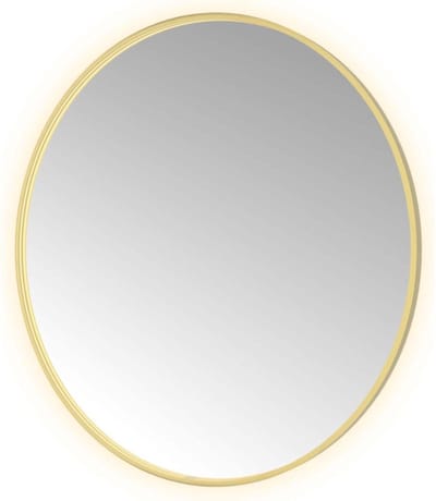 Hotbath &More Mirrors Round LED Badkamerspiegel - Rond - 120 cm - Geborsteld Messing Pvd