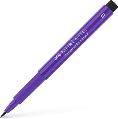 Faber-Castell tekenstift - Pitt Artist Pen - brush - purperviolet - FC-167436