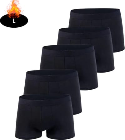 Nivard Onderbroeken Heren - Boxershort - Ondergoed - Boxer - Underwear - Mannen - 5 Pack - Zwart - L