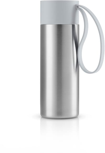 Eva Solo vacuüm beker To Go, roestvrij staal, kunststof, silicone, marmer grijs, 350 ml, 567001