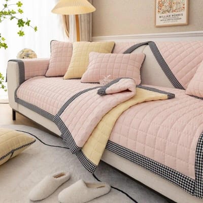 Vier Seizoenen Universele Stof Vierkant Zwart en Wit Bankkussen Modern Eenvoudig Lichte Luxe Antislip Bankkussen Handdoek 70x70cm