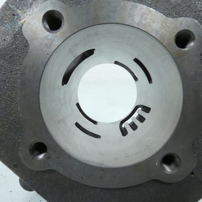 kit hoge motor Ø55mm rms voor scooter piaggio vespa 90 1978-83 as Ø12mm l40mm