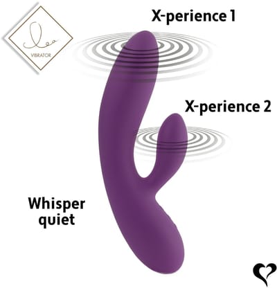 FeelzToys – Lea Rabbit Vibrator – Paars