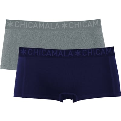 Chicamala – Boxershort Meisjes – 2 Pack – Normale Lengte – Onderbroek Meisjes – Kinderkleding – Meisjes Ondergoed – 95% Katoen – Meisjeskleding