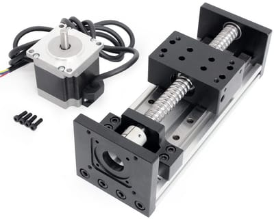 Lineaire Gidsrail met Balschroef en Stappenmotor voor CNC Machines