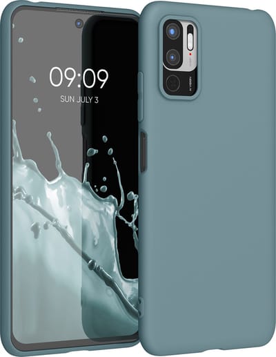 kwmobile telefoonhoesje geschikt voor Xiaomi Redmi Note 10 5G - Hoesje voor smartphone - Back cover in Arctische nacht