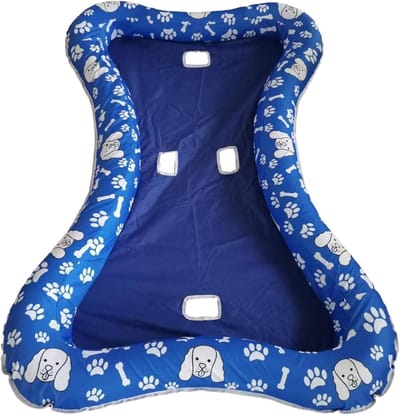 Hondenvlotter - Drijvende mat - Waterpret voor huisdieren - Draagbaar en opvouwbaar - 145 x 95 cm - Meerkleurig