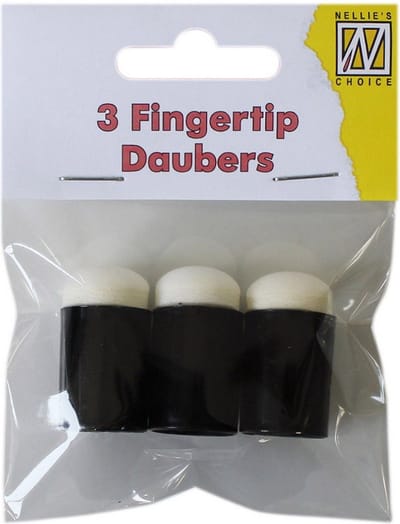 Nellie Snellen Set with 3 Fingertip Sponge Daubers #21348