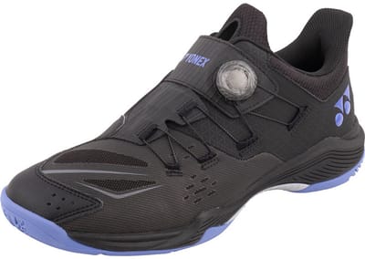 Yonex SHB88 DIAL veterloze BOA badmintonschoen - zwart / paars - maat 40