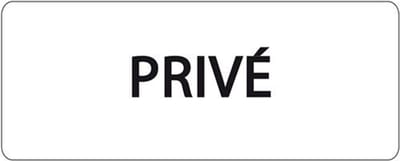 Ivana Tekstbord Privé