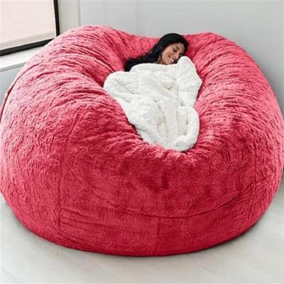 Zitzakhoes - Lounge stoel - Ontspannen Zitten - Machinewasbaar - 6ft - Effenn