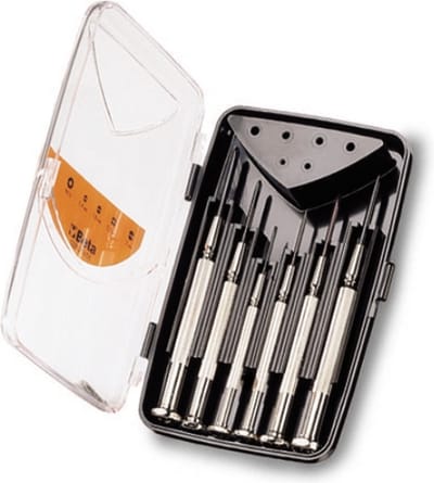 6-delig set micro schroevendraaiers van serie 1229LP en 1229PH 1229LPH/A6