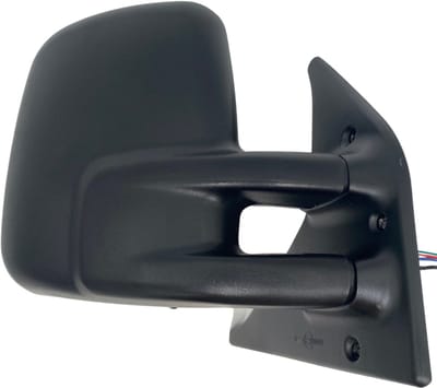 BILMAX Buitenspiegel voor VW Transporter T4 Multivan 4 1990–2003 Zwart 3+2-polig Rechts