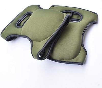 Sponge Knie Pads,1 Paar Memory Foam Tuin Knie Beschermend Kussen Pads Comfort Korte knie Mouwen voor Werken Tuinieren 23x46cm Groen