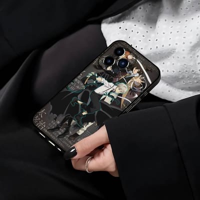Anime B-Bungou S-Stray Dogs Telefoonhoesje Voor IPhone 17 15 Pro Max 14 Pro 12 11 13 Mini X XR XS 16 Plus SE Achterkant iPhone11
