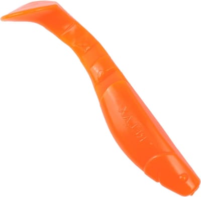 Rubberen Vis - Snoekbaars Aas - Roofvissen - Zachte Rubbermix - 10 cm 10 stuks - UV Oranje