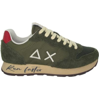 SUN68 Tom Vintage - Heren Sneakers Schoenen Groen Z45105-74