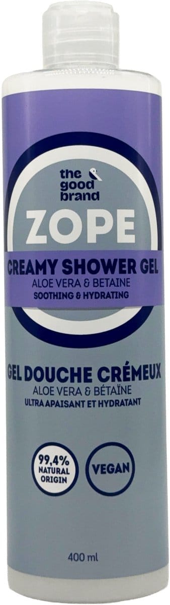 The Good Brand - Shower Cel Aloe Vera - 99.3% Natuurlijk- Vegan - 400ml