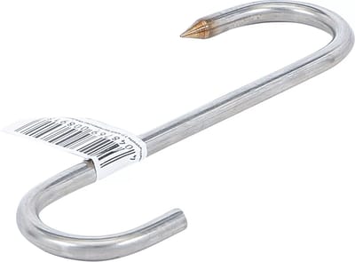 BGS 80912 - Crochet de boucherie | Acier inoxydable | 120 mm