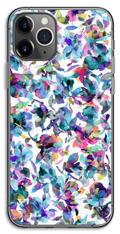 Case Company® - Hoesje geschikt voor iPhone 11 Pro hoesje - Hibiscus Flowers - Soft Cover Telefoonhoesje - Bescherming aan alle Kanten en Schermrand