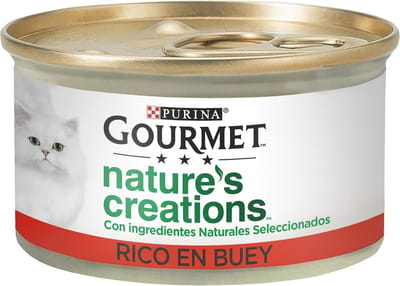 Natuurlijk Natvoer voor Katten met Os - 24x85g