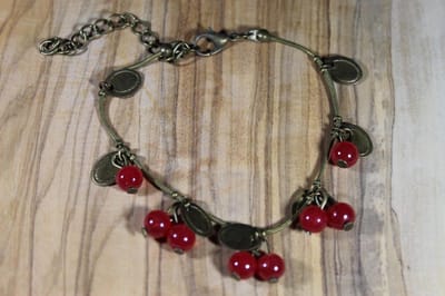 GoedeDoelen.Shop | Armband Kersenbloesem | Bronzen Armband | Uniek | Polsmaat 16 - 21 cm | Wellness-House
