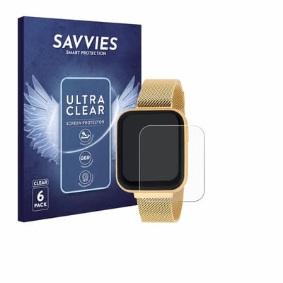 Savvies - Screenprotector voor Liu Jo SWLJ053 1.69" - Folie Beschermfolie transparant 6 Stuks