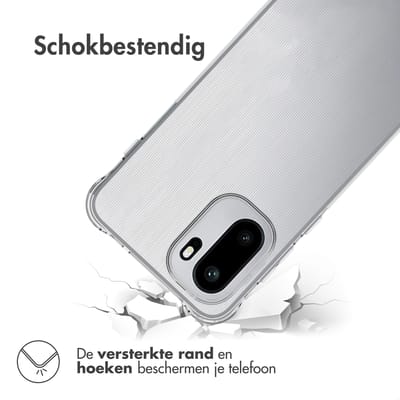 imoshion Hoesje - Geschikt voor OnePlus 15R - Shockproof Case - Transparant