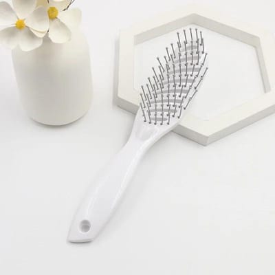 Boogvormige Massage Styling Kam Brede Tanden Gebogen Krullende Haar Kam Haarborstels Gebogen Styling Borstel
