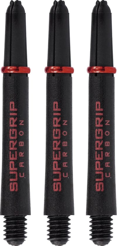 Harrows Supergrip Carbon Red - Dart Shafts