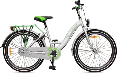 Kinderfiets Uniek 1S 24'' Grijs/Groen