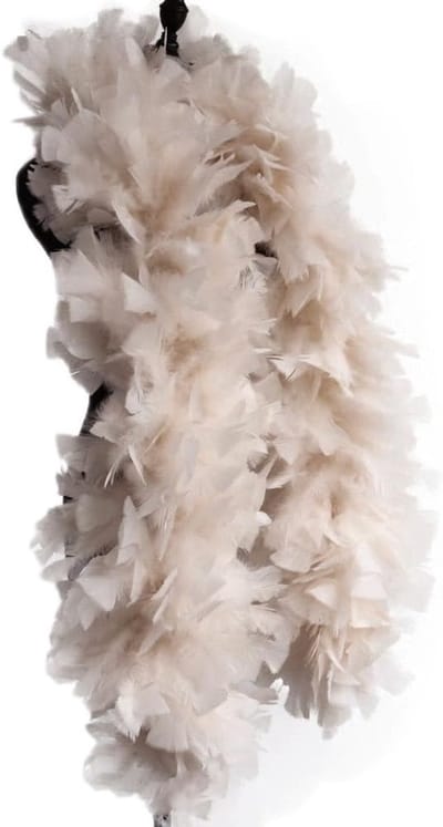 Fluffy Feather Boa van 2 meter voor Creatieve Projecten, Kostuumaccessoires, Bruiloften en Feestdecoraties, Perfect voor Kerst, Festivals en Party's