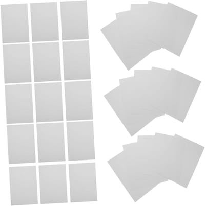 Puzzel Bewaar Vellen - Puzzel Stickers Lijm - Puzzels Beschermen - Zelfklevend Papier - 29.7 x 21 cm - Wit