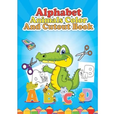 Alphabet Dieren Color And Cutout - Hugo Elena
