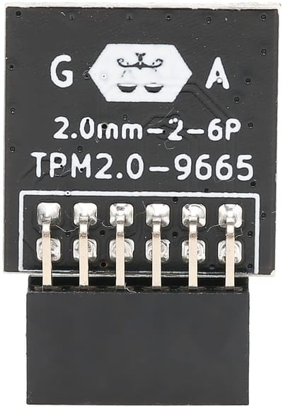 12PIN TPM 2.0 Module Encryptie Beveiligingsmodule - Hoge Beveiliging - Praktisch - Computer .