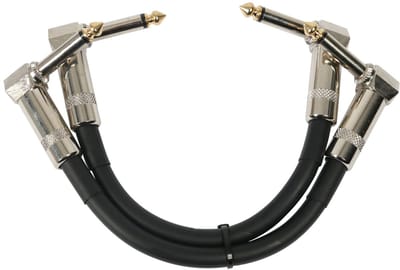 Devine PCH/0.15 patchkabels haaks mono jack-jack 15 centimeter