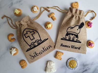 Spiekjespiet - Sinterklaaszakje - Gepersonaliseerd - Jute zakje