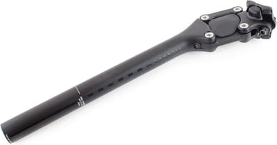 Verende Zadelpen - Comfort Zadelpen - Fietscomfort Verhogen - Soepele Veerbeweging - Ø 272 mm 350 mm - Zwart