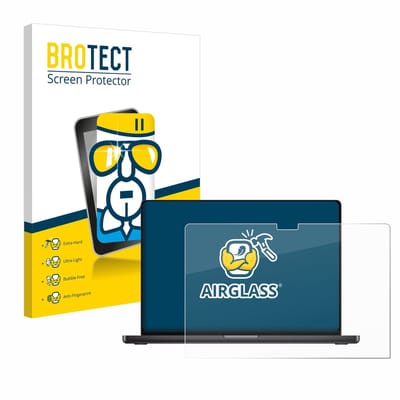 Screenprotector voor Apple MacBook Pro 16" M4 2024 Beschermglas transparant