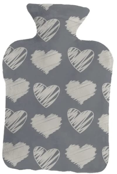 Warmwaterkruik - Fleece Overtrek - Lekvrij - 2 Liter - Snelle Warmte bij Buikpijn en Koude Dagen - Comfortabel en Veilig