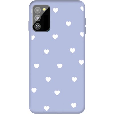 Mocaa Samsung Galaxy S20 Hearts Case Paars