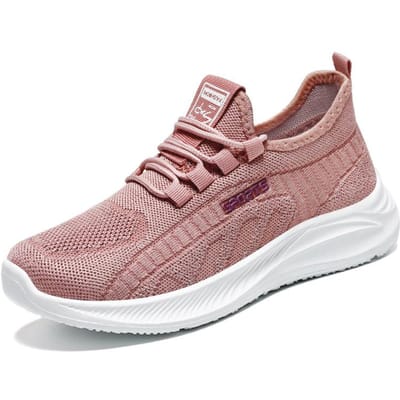 Damessportschoenen Lente Nieuwe Koreaanse Versie Casual Zachte Zool Enkele Schoenen Ademende Mesh Schoenen Trend Dikke Zool Damesschoenen 41 gray