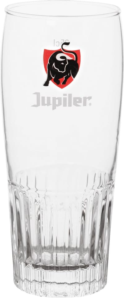 Jupiler Bierglas 25 Cl - 12 Stuks